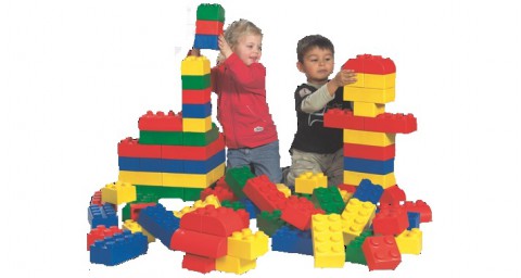 Набор мягких кубиков Lego-image
